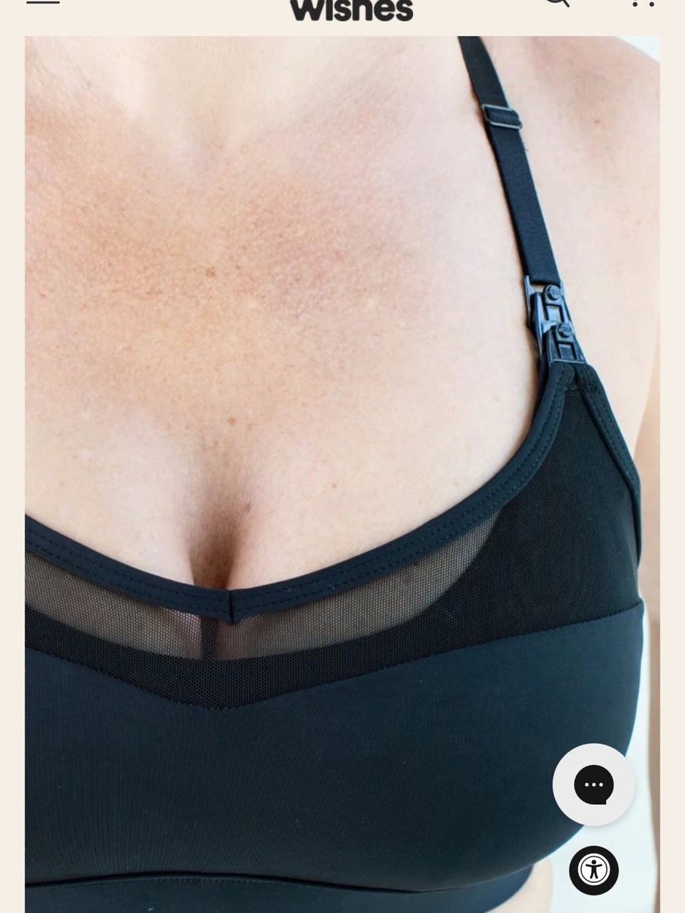 SIMPLE WISHES pumping & nursing sports bra